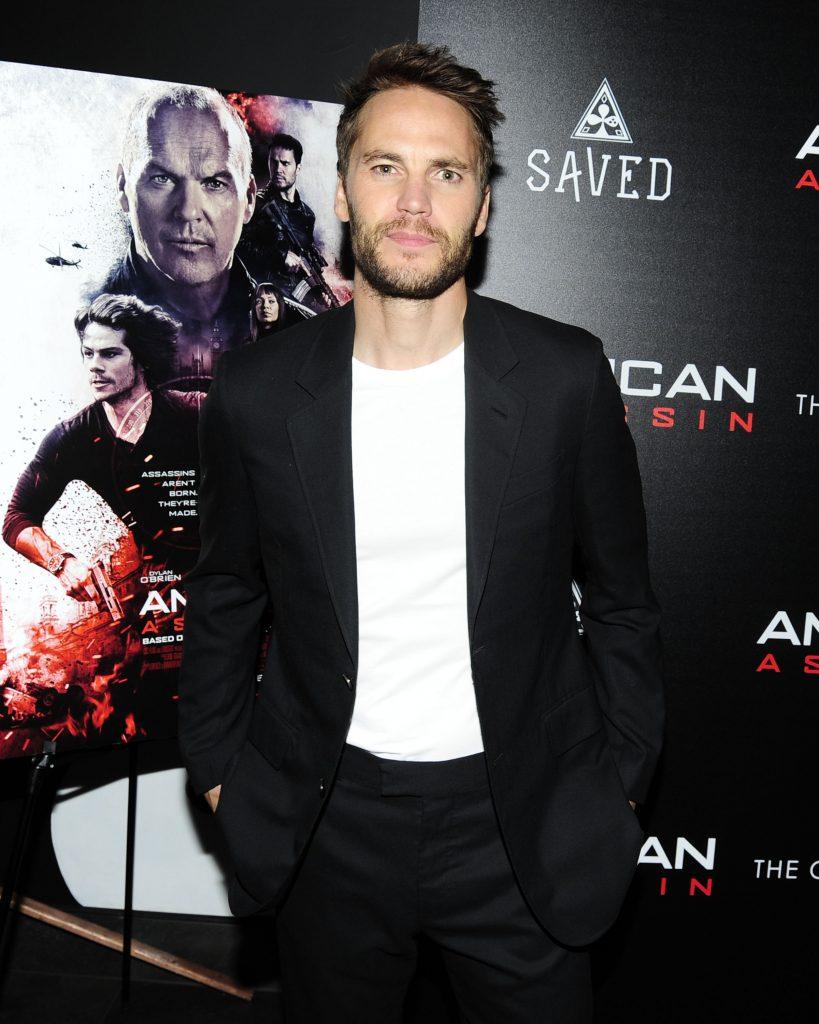 //Taylor Kitsch attends the NYC premiere of American Assassin hosted by SAVED Wines and The Cinema Society CREDIT PMC x