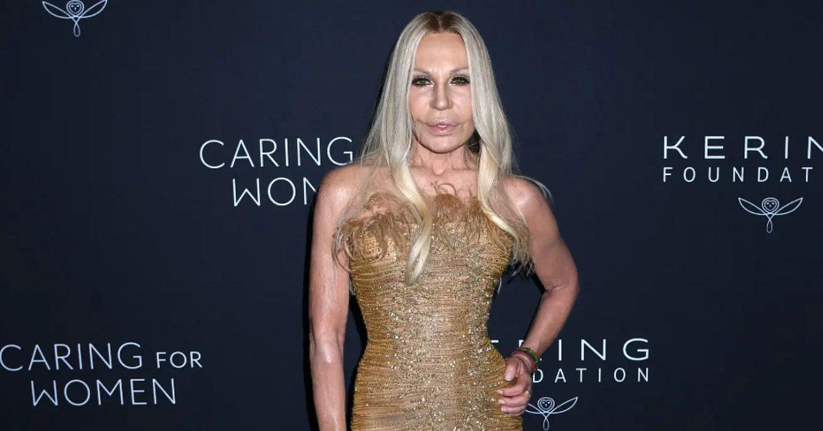 Photo Donatella Versace