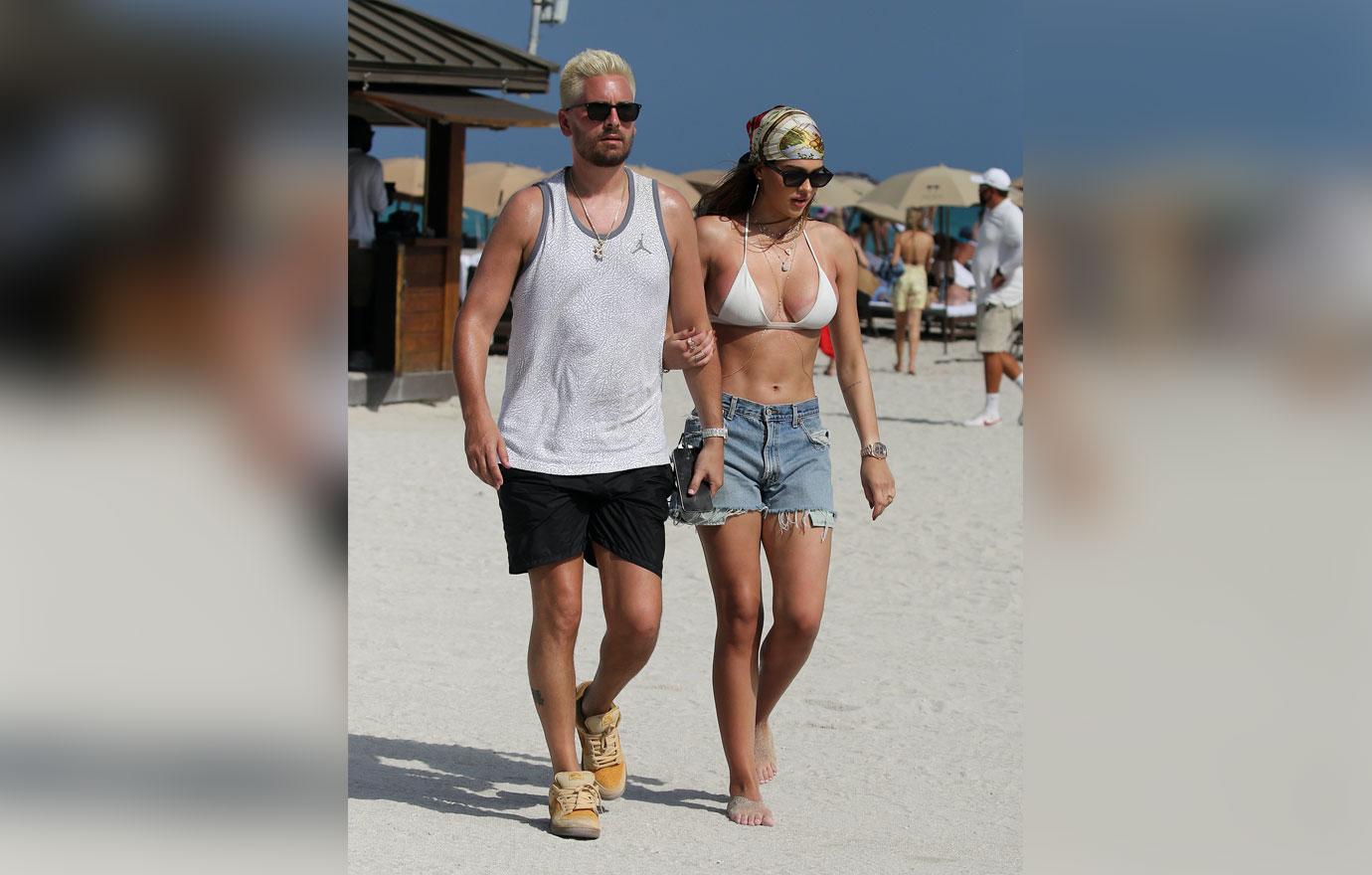 scott disick amelia hamlin bikini valentiness miami beach