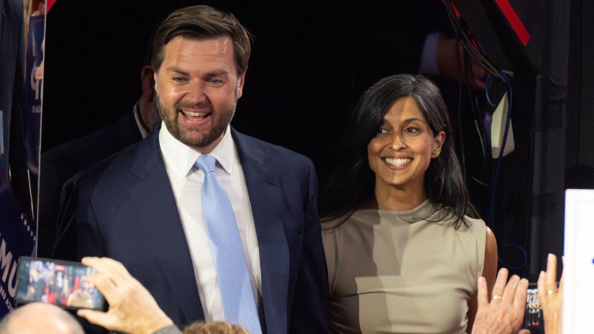 Photo of J.D. Vance and Usha Vance