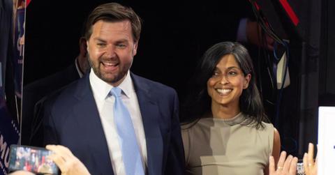 Photo of J.D. Vance and Usha Vance
