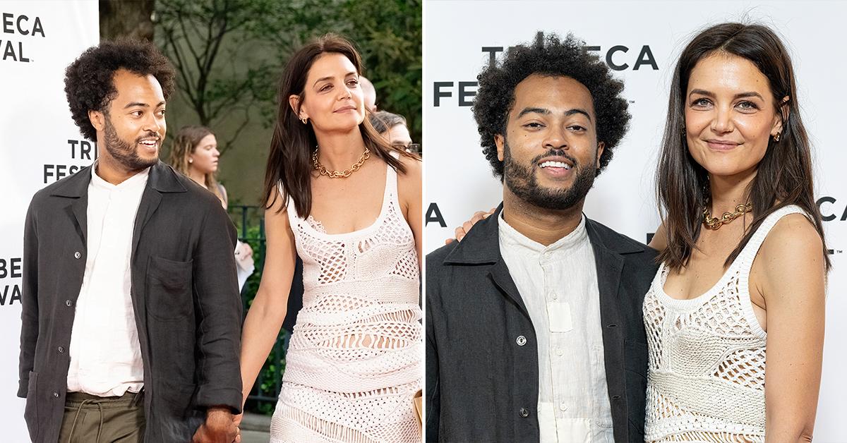 Katie Holmes, Boyfriend Bobby Wooten III Attend Movie Premiere: Photos