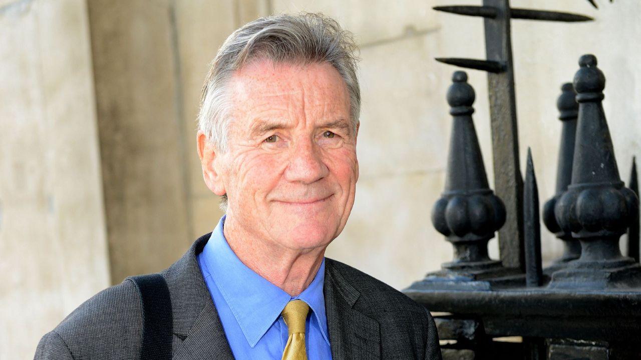 image of Palin's book, Michael Palin in the Philippines, follows his travels from Manila's Smokey Mountain to the beaches of Cadlao Island.