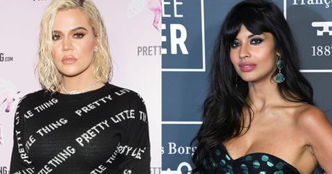 jameela jamil khloe kardashian