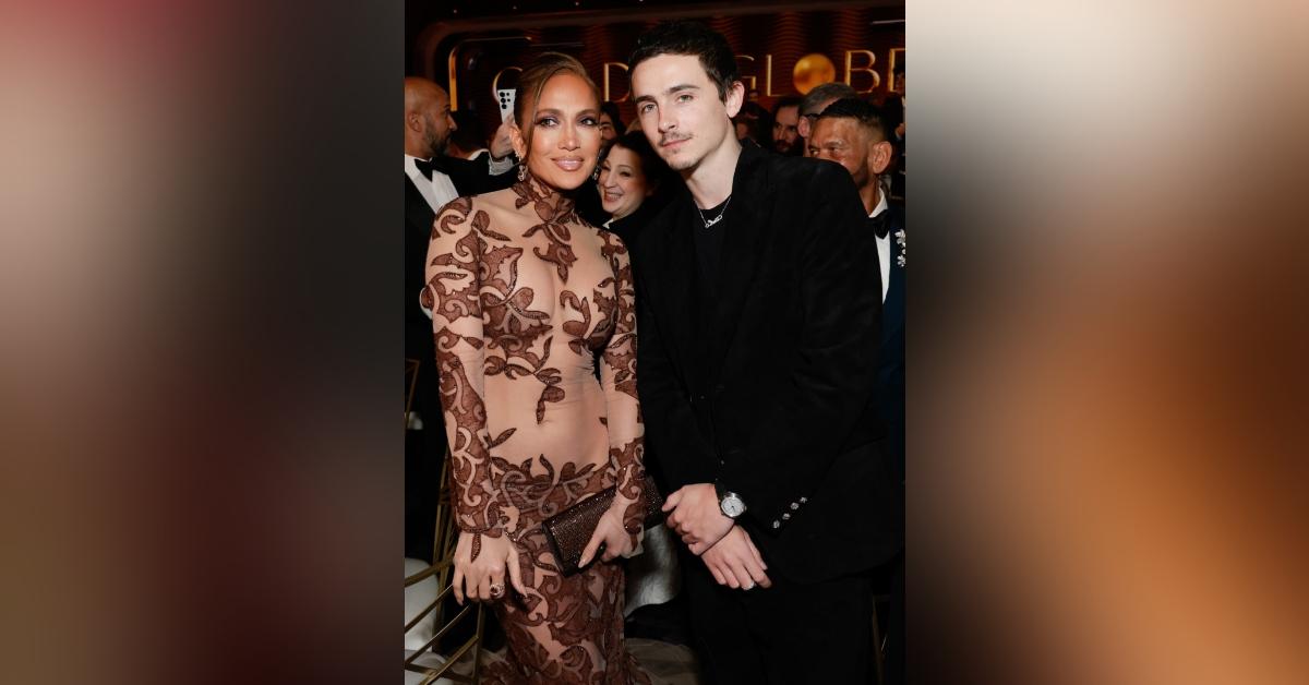 Photo of Jennifer Lopez showed off her toned figure in a sheer dress at the 2026 Golden Globes.
