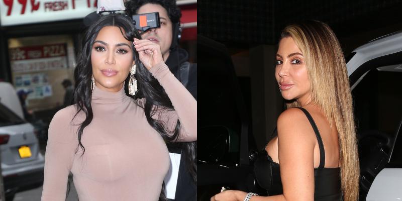 Kim Kardashian and Larsa Pippen