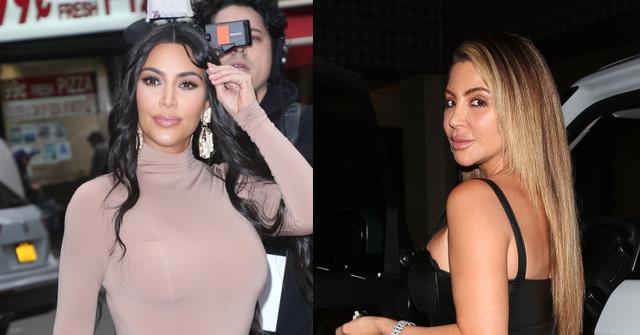 Kim Kardashian and Larsa Pippen