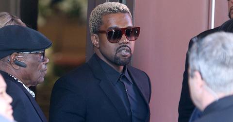 Kim Kardashian & Kanye West Attend The Funeral For Kanye’s Nephew