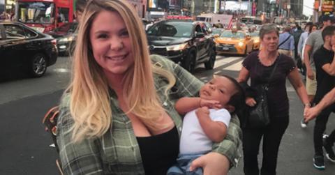 Kailyn lowry baby name lux russell photo reveal h