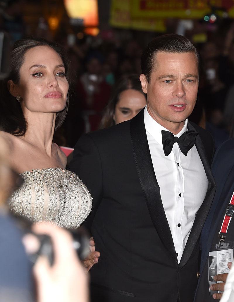 Brad pitt angelina jolie divorce custody battle split kids red carpet return 02