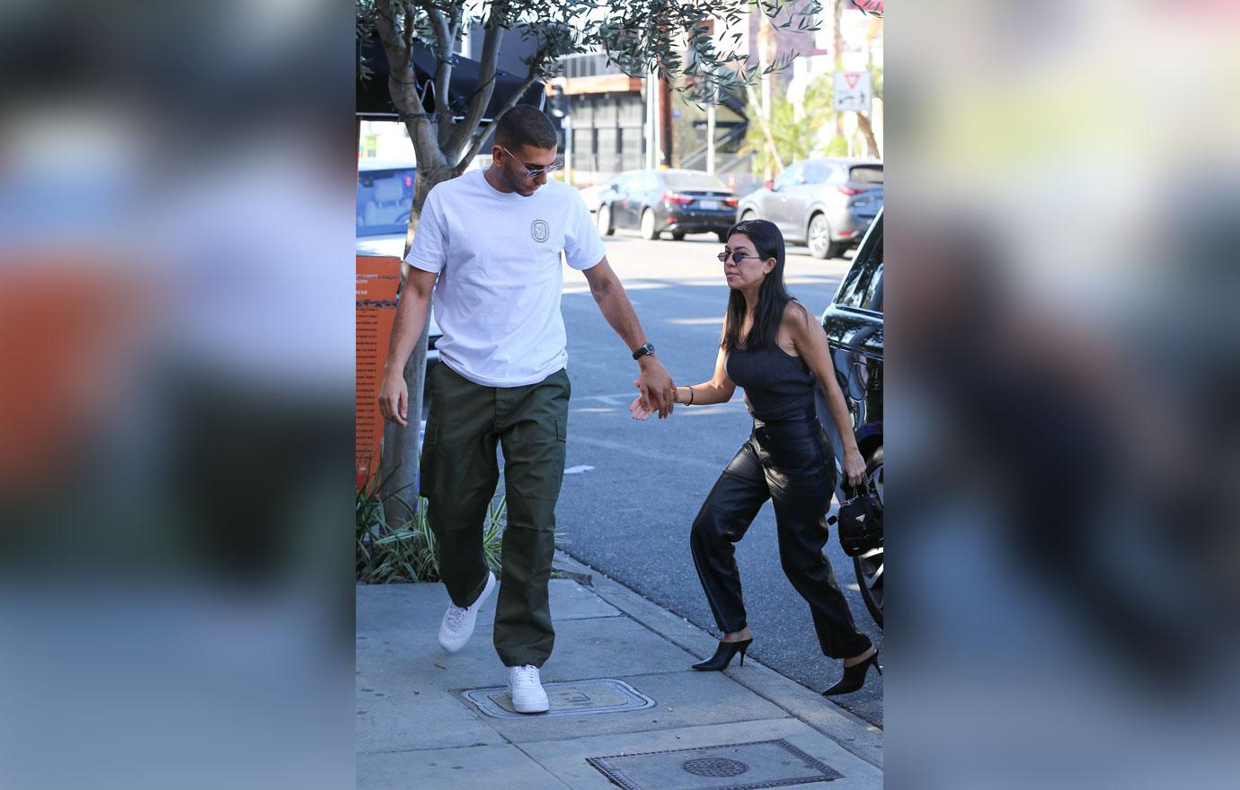 Kourtney Kardashian Younes Bendjima PDA