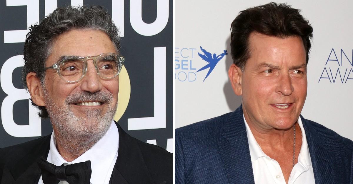 chuck lorre mended friendship eith charlie sheen pp