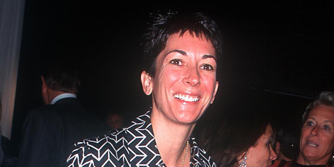 Ghislaine Maxwell in NYC in 2000.