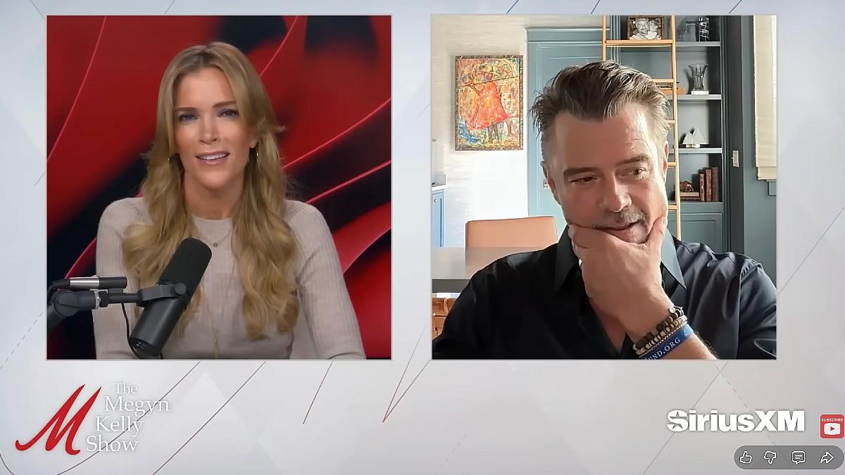 Photo of Megyn Kelly and Josh Duhamel. 