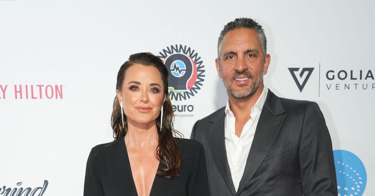 Photo of Kyle Richards and Mauricio Umansky