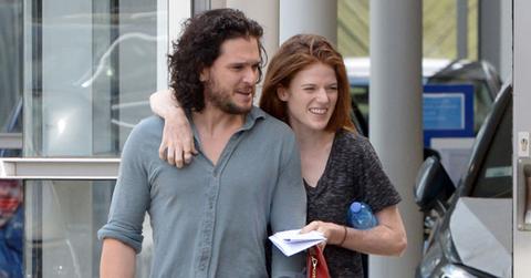 rose leslie kit harington together after wedding pics pp