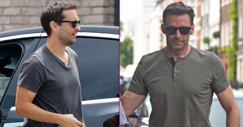 Hollywood Dads Hugh Jackman Fathers Day Photos Long