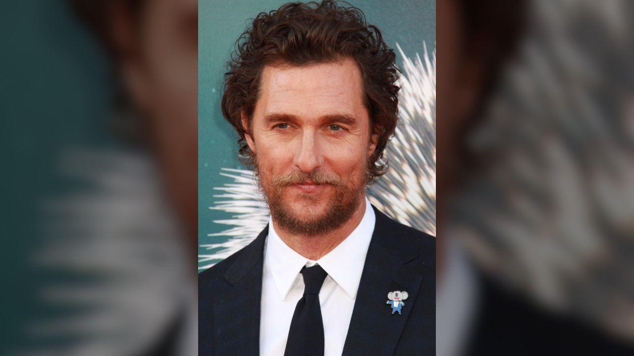 Image of McConaughey blasted America's two-party political system as 'lopsided.'