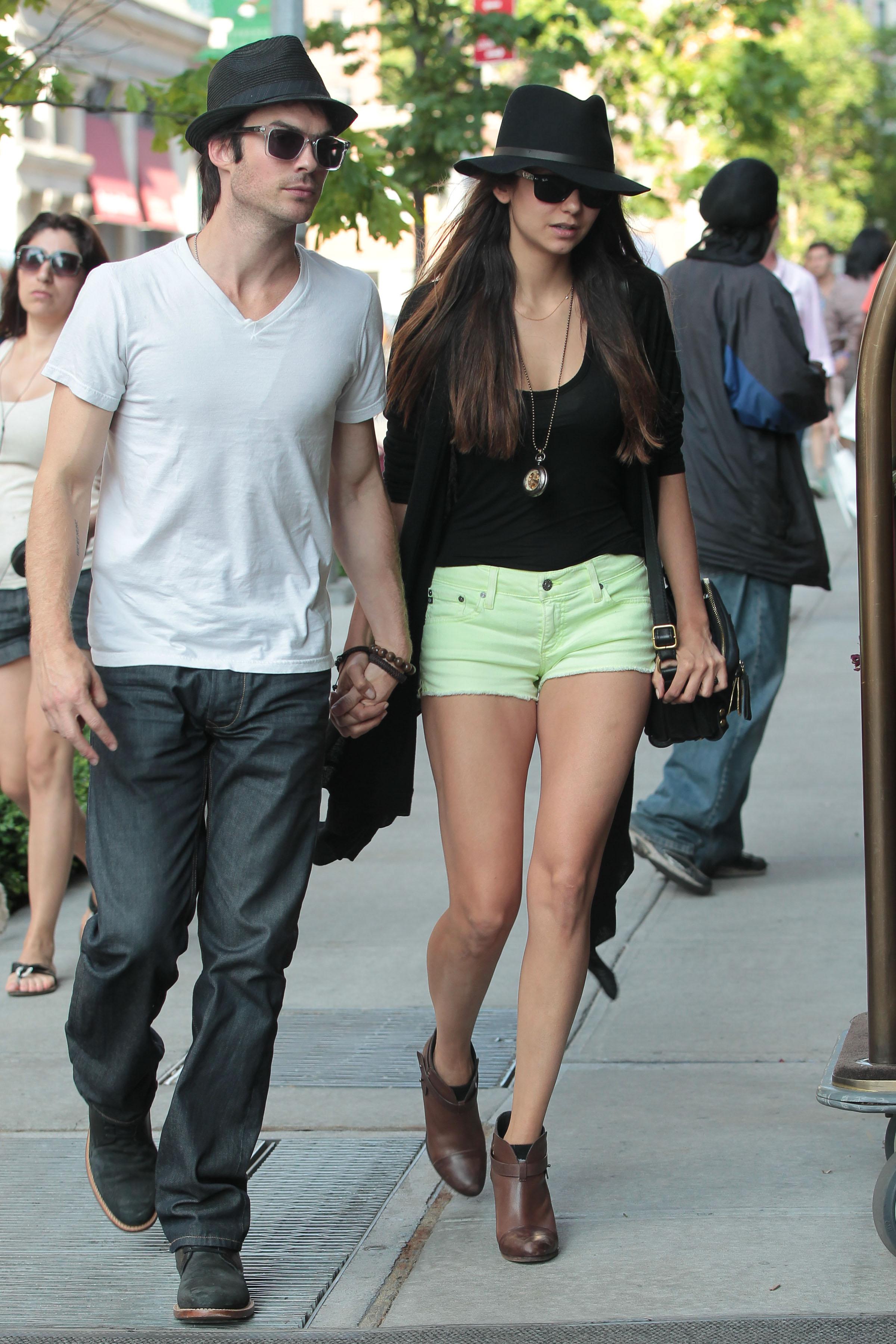 Ian Somerhalder and Nina Dobrev