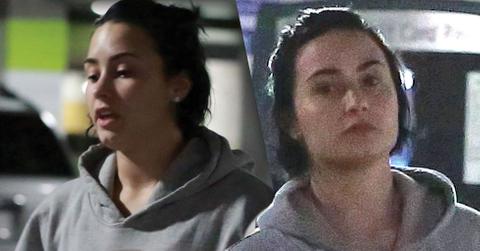 demi lovato no makeup workout