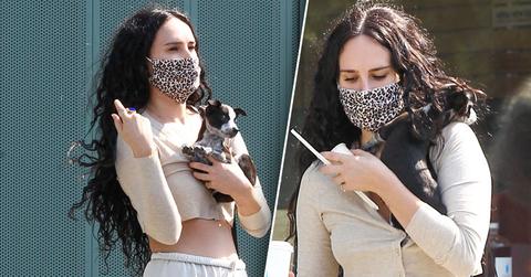 Rumer Willis Spotted With New Puppy On Monday