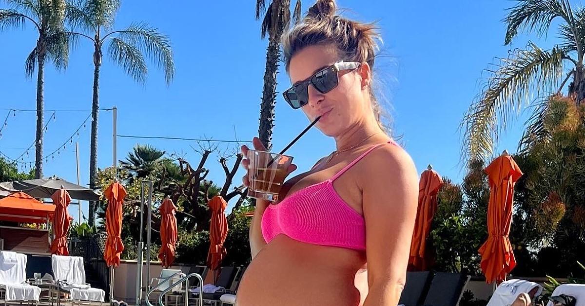 Jessie James Decker Flaunts Baby Bump In Bikini With Eric: Photos