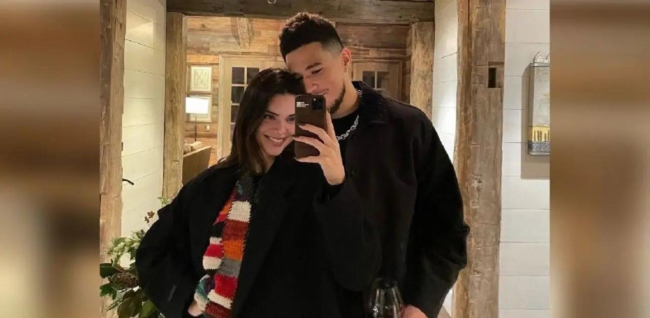 kendall jenner ex devin booker back together spotted colorado vacation split