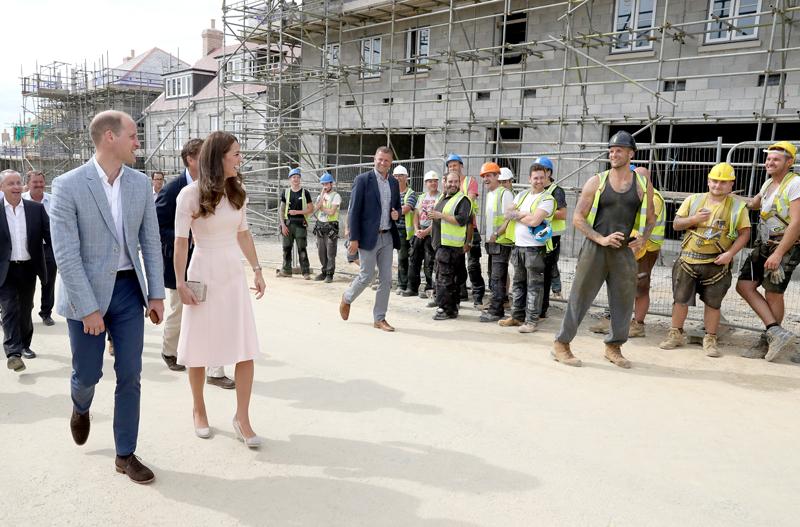 The Duke &amp; Duchess Of Cambridge Visit Cornwall