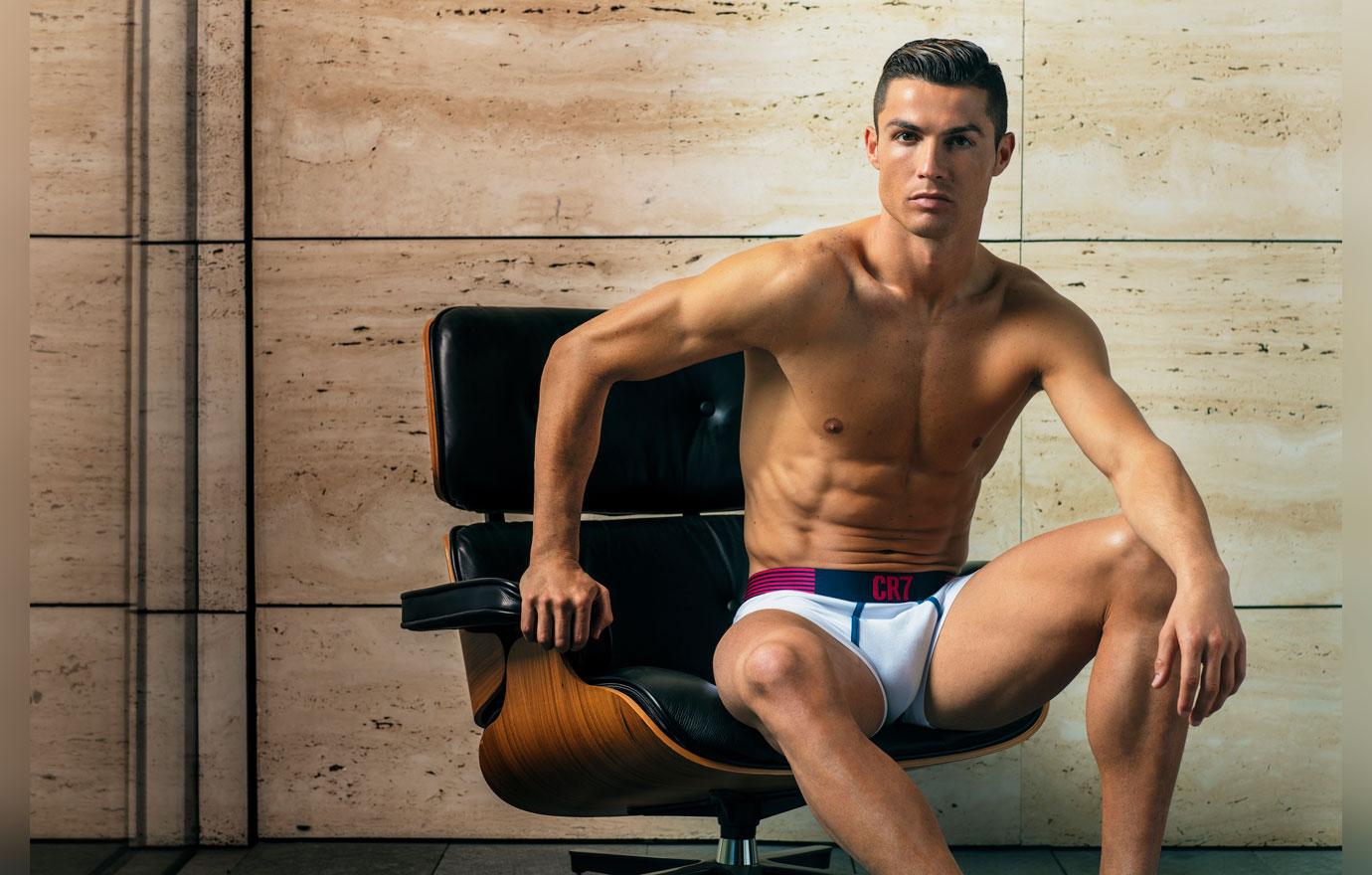 Cristiano Ronaldo Strips Down to His Underwear During Soccer Match: Photo  4497149, Cristiano Ronaldo, Shirtless, Sports Photos