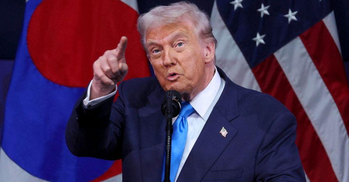 Image of 'All we want is voter ID,' Donald Trump said.