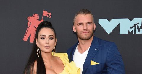 Jenni 'JWoww' Farley And Zack Carpinello On Red Carpet