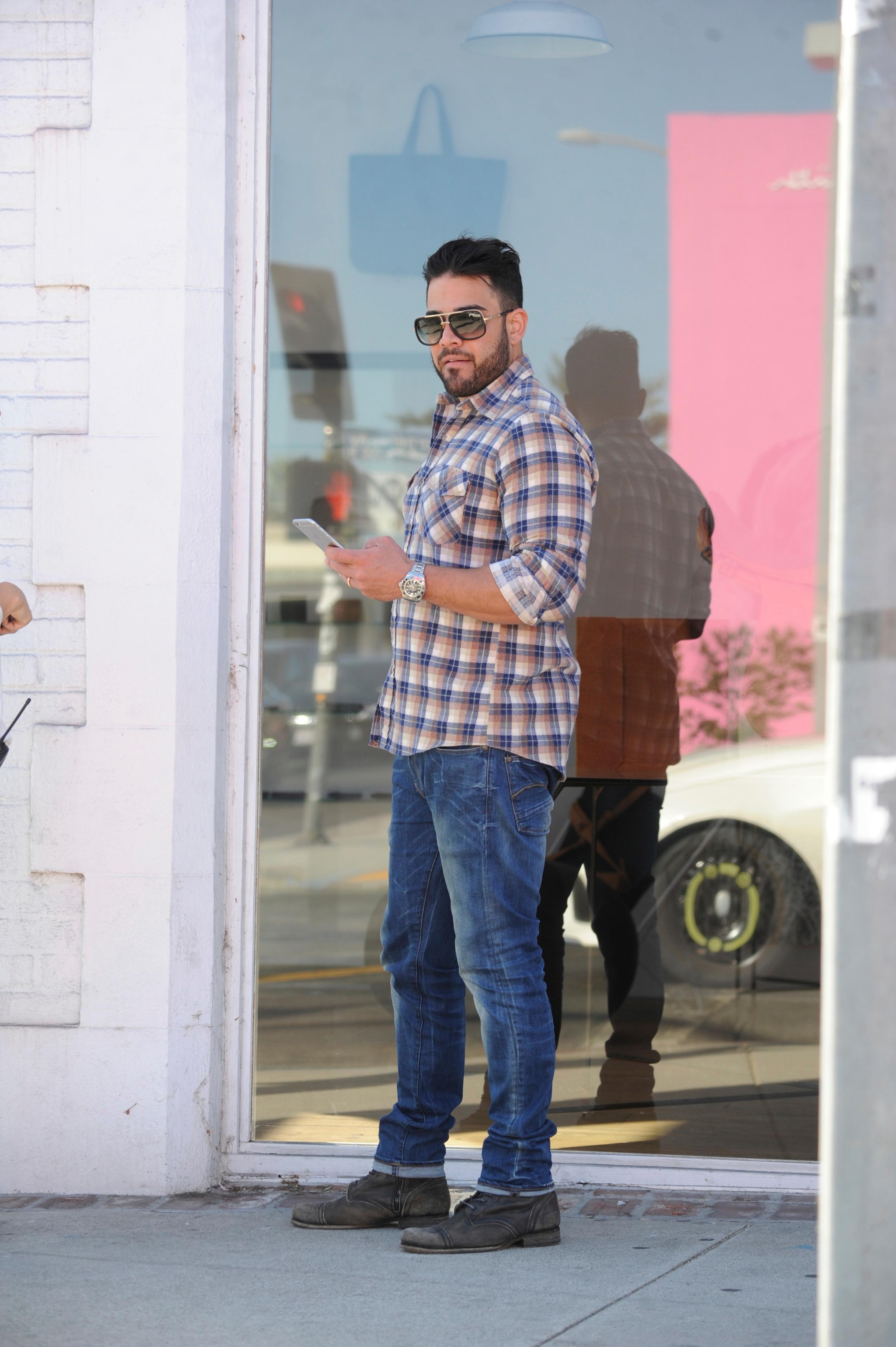 EXCLUSIVE: Mike Shouhed from show Shahs of Sunset is spotted on Melrose, CA