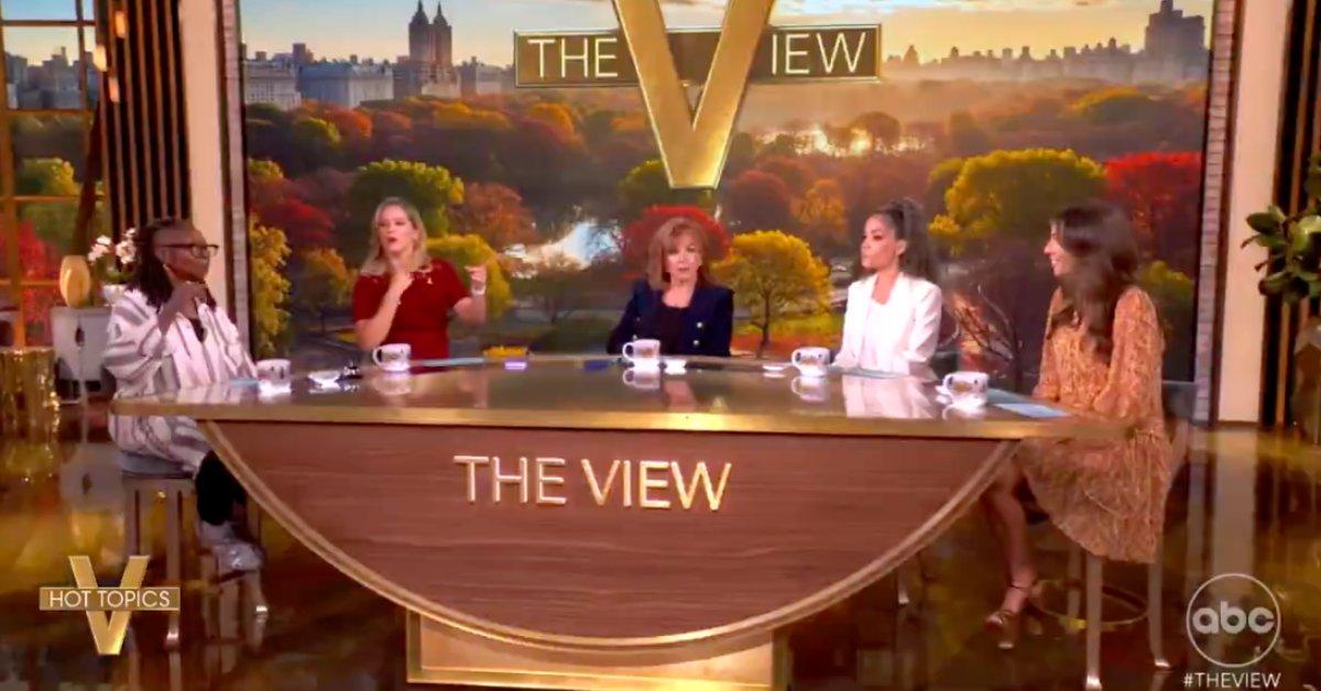 Photo of Whoopi Goldberg disagreed with Joy Behar's remark that Americans are 'screwed' because of the Trump administration's decisions.