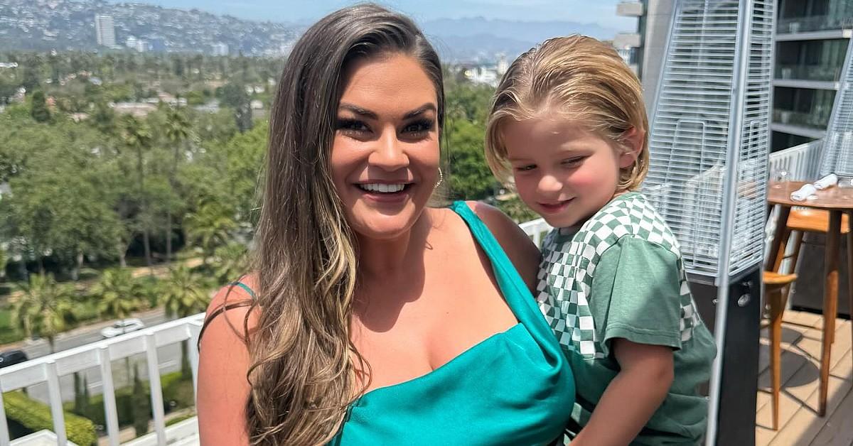 image of The star shares son Cruz with ex Jax Taylor. 