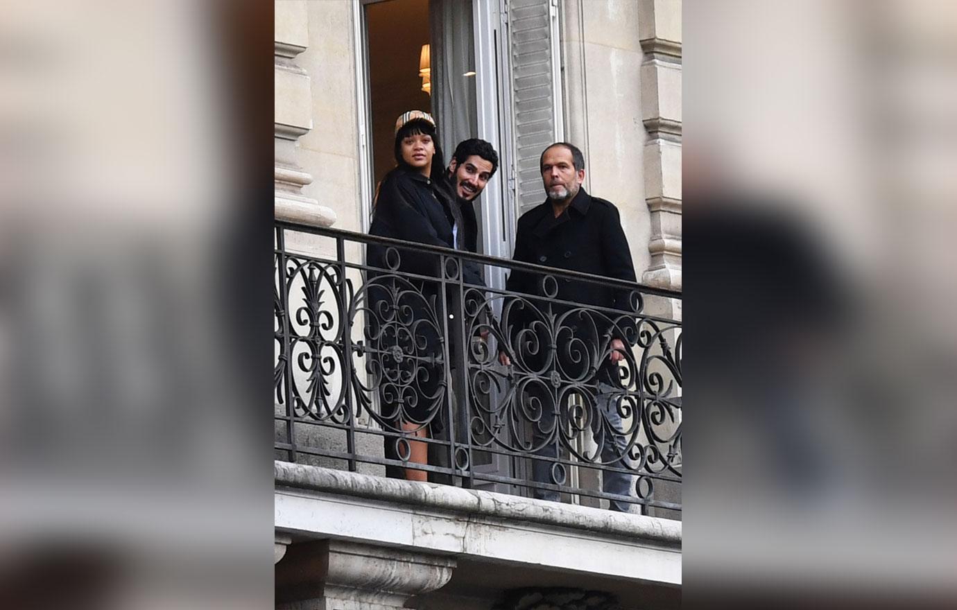 Rihanna Boyfriend Hassan Jameel Paris 130118 XTF007