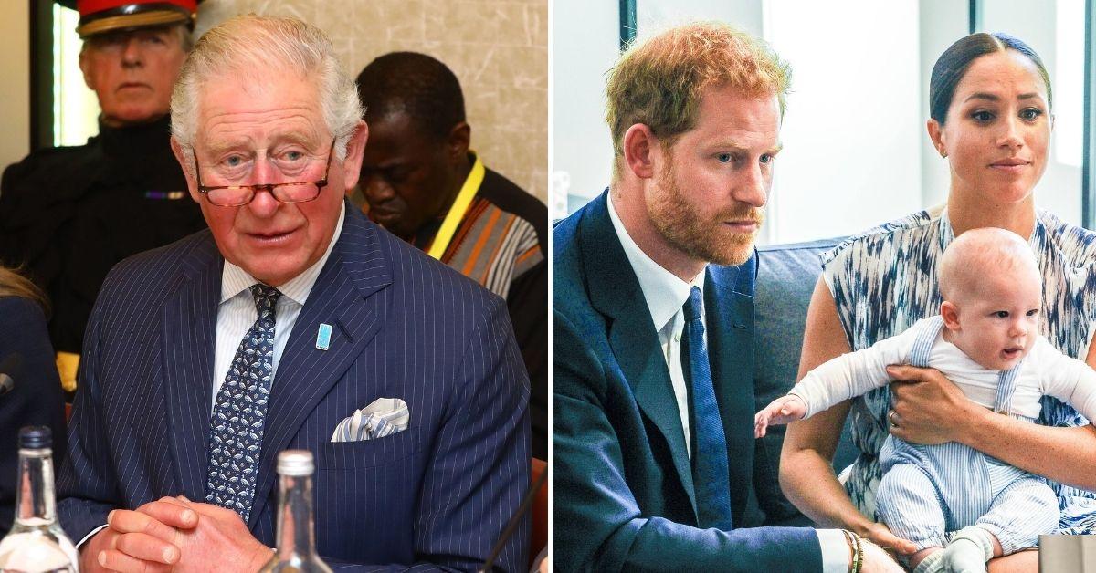 prince charles will not allow archie prince king prince harry meghan markle