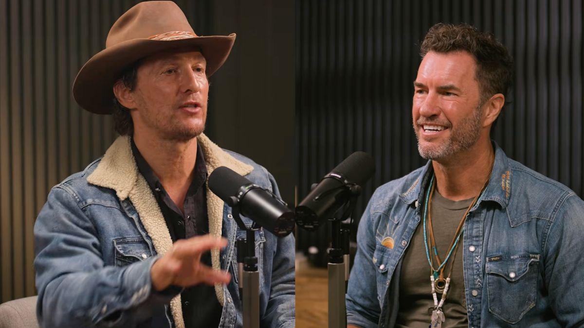 Image of Matthew McConaughey learned discipline in Australia. 