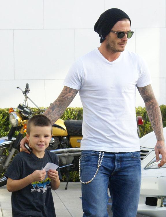 Beckham white t shirt best sale