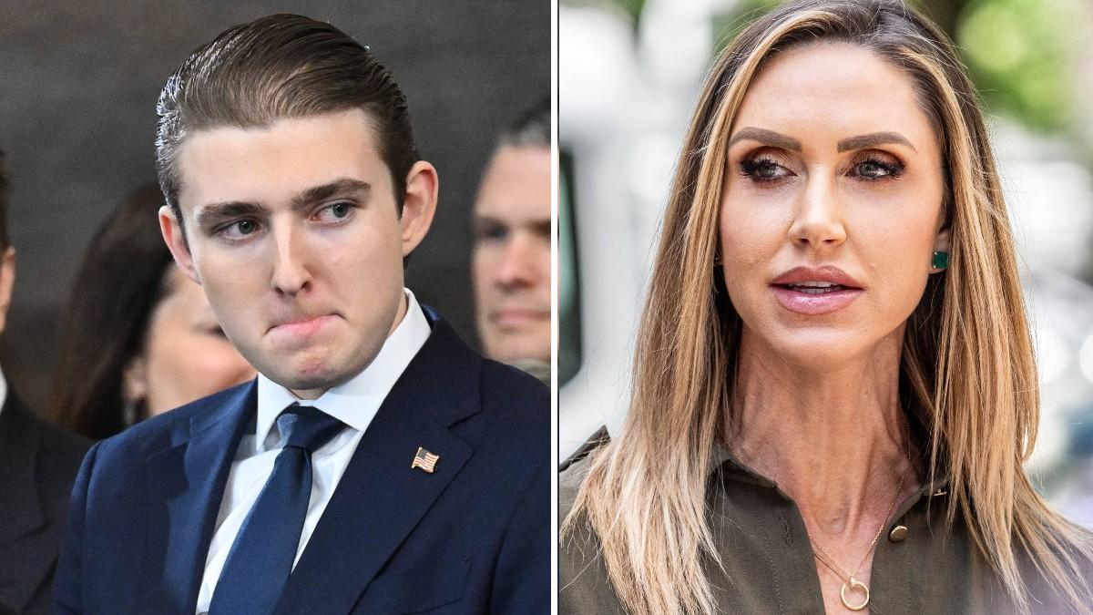 split of Barron & Lara Trump. 