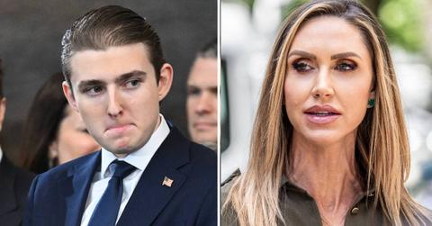 split of Barron & Lara Trump.