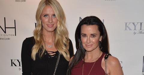 Nicky hilton pregnant feud kyle richards
