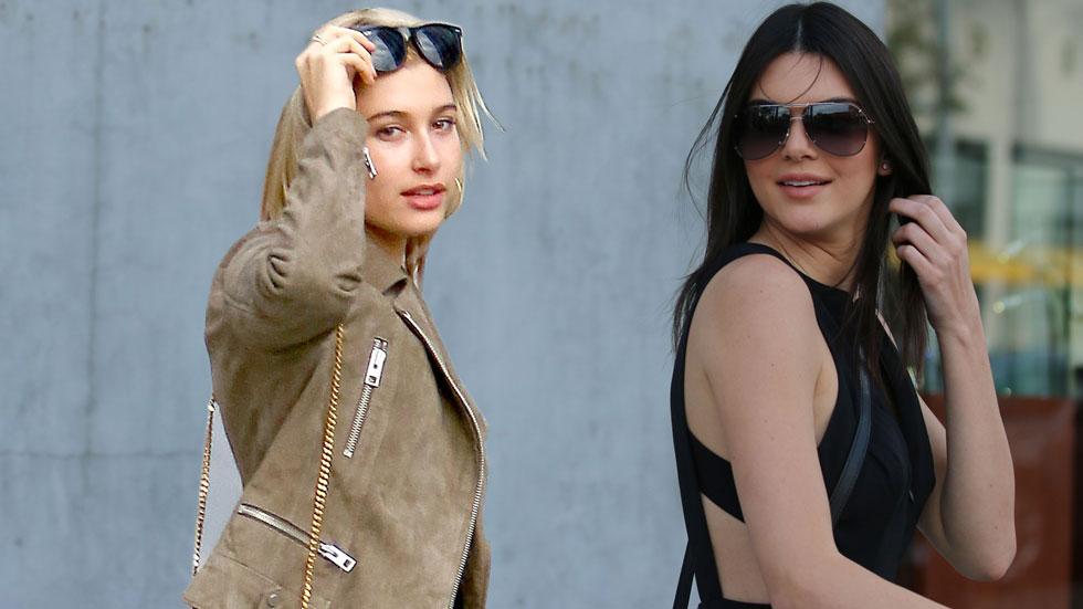 Kendall Jenner and Hailey Bieber go on a shopping trip