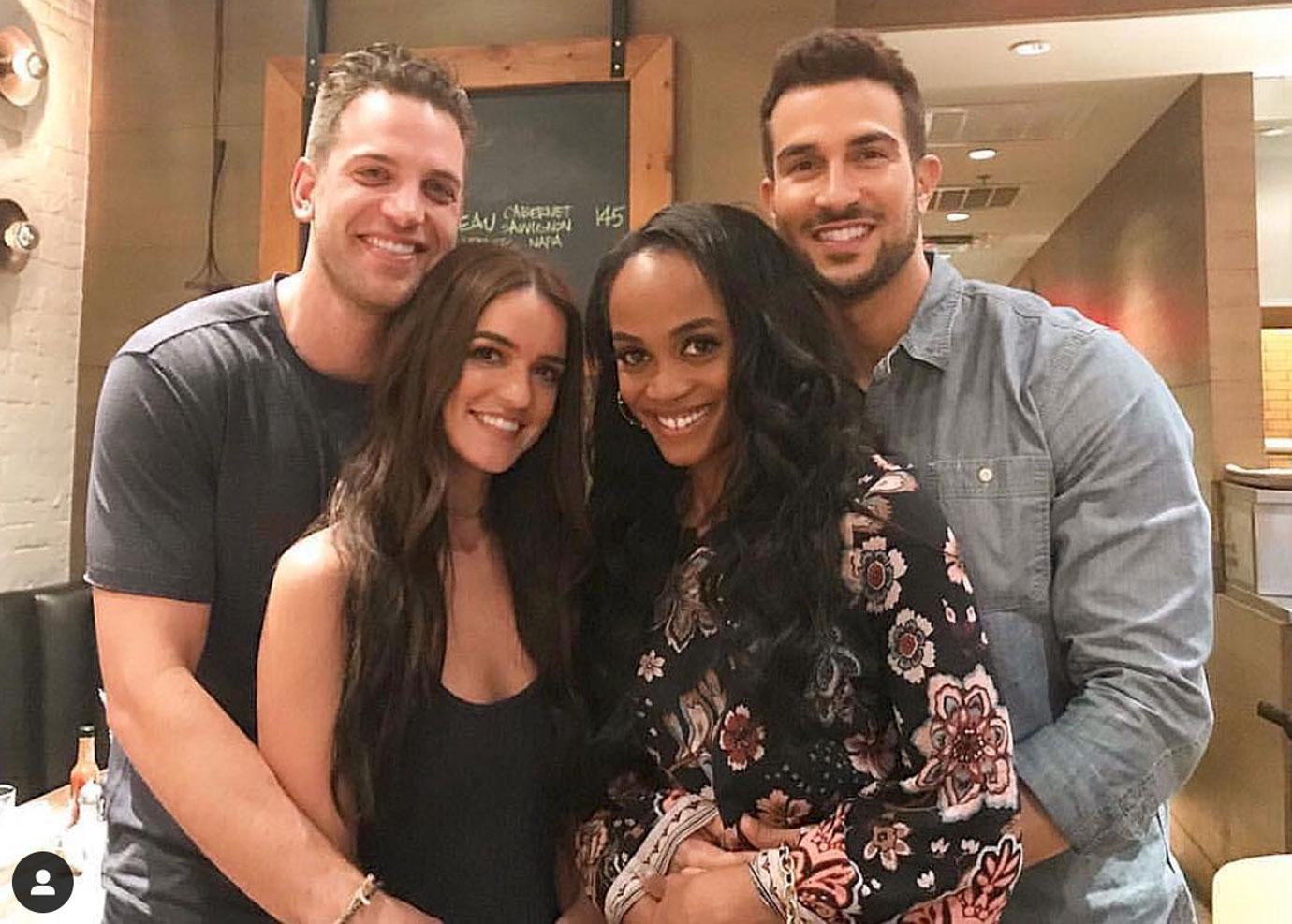 Rachel Lindsay Raven Gates Instagram Never Friends Again Feud