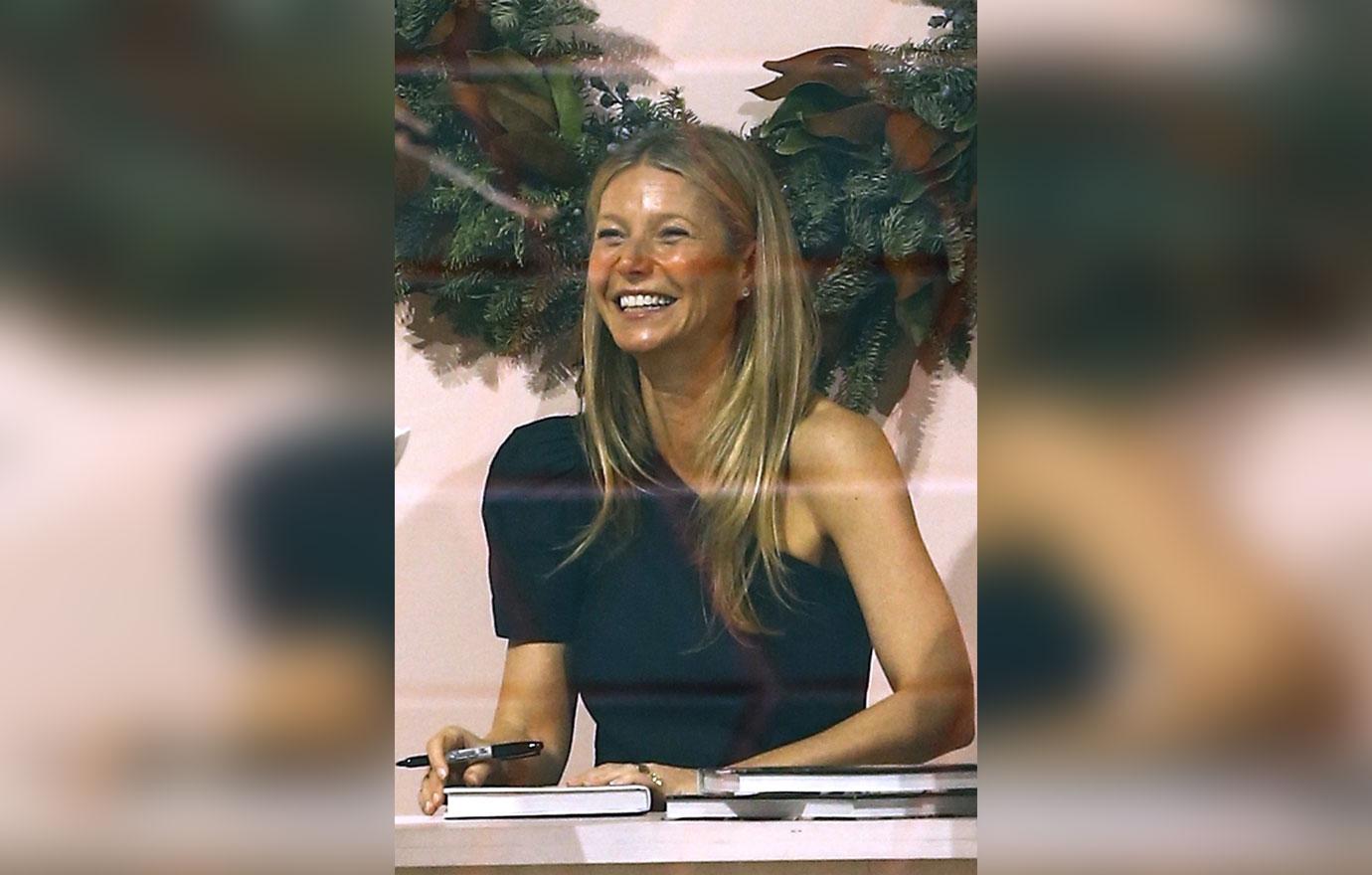 Gwyneth Paltrow attends a book signing at her store &#8216;Goop&#8217;