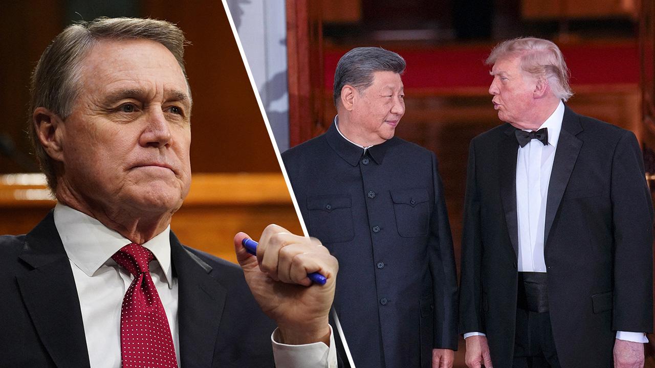 David Perdue, Xi Jinping and Donald Trump