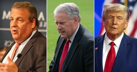 donald trump mark meadows chrischristie pp