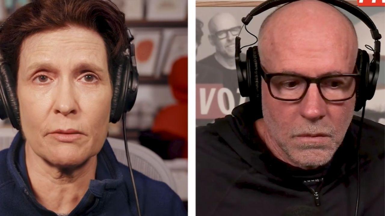 Image of Kara Swisher's co-host Scott Galloway responded as Swisher discussed her plans for leaving CNN.