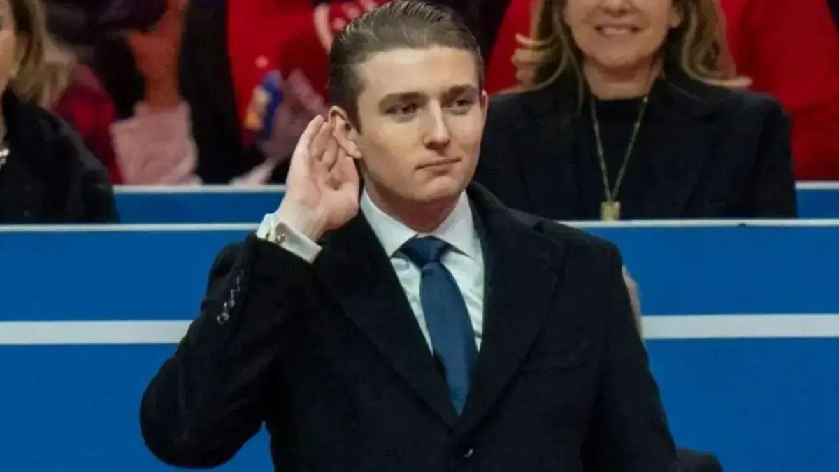 image of The woman told a court that Barron Trump 'saved' her life.