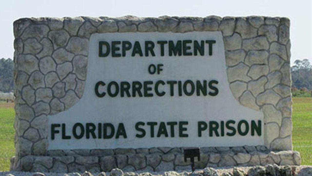 Image of Florida Department of Corrections sign