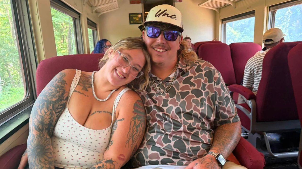 Photo of Lauryn 'Pumpkin' Efird and Darrin Kitchens